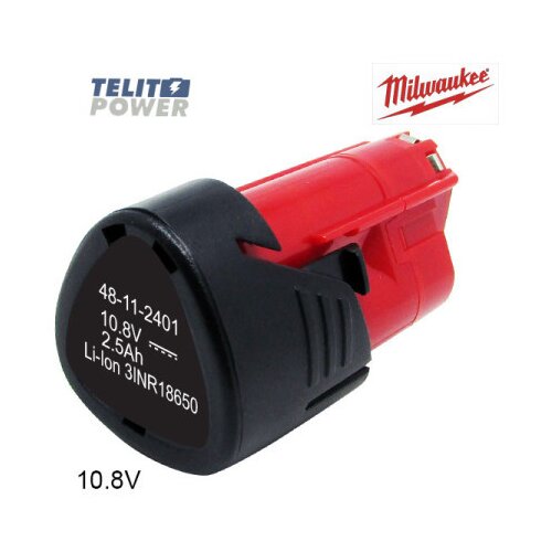 Telit Power baterija za ručni alat milwaukee M12 li-ion 10.8V 2500mAh ( P-1625 ) Slike