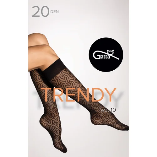 Gatta Trendy 10 Knee Socks Nero