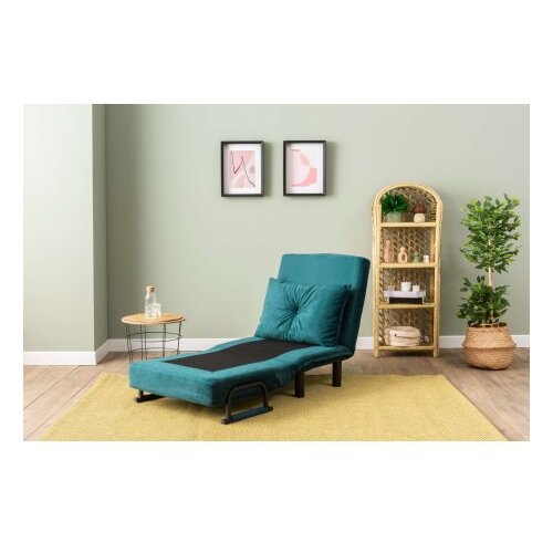 Atelier Del Sofa fotelja na razvlačenje sento, 175x50x75cm, petrolej Slike