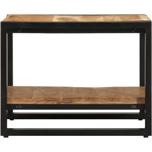  Stol za kavu 50x50x38 cm puno drvo bagrem Slike