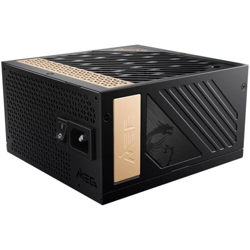 MSI MEG AI1300P PCIE5 enota za napajanje 1300 W 24-pin ATX ATX Črna Cene