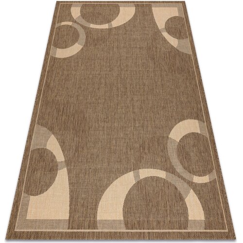 RugsX Preproge Preproga v videzu sisala FLOORLUX 20078 coffee 80x150 cm Kostanjeva Cene