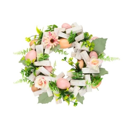 Festa flopsy uskr&amp;scaron;nji venac roze 29cm ( 734650 ) Slike
