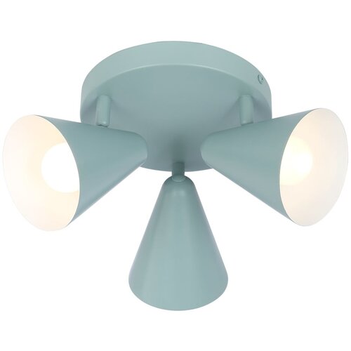 Candellux Lighting modra stropna svetilka s kovinskim senčilom 34x34 cm amor Cene