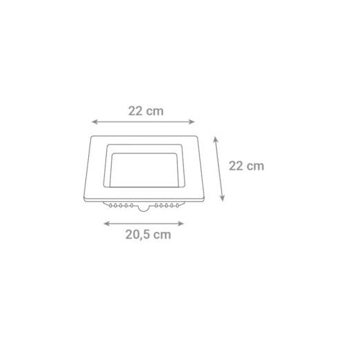 Greentech led panel ugr koc 18w 6500k ( CX-S01-18CW ) Cene