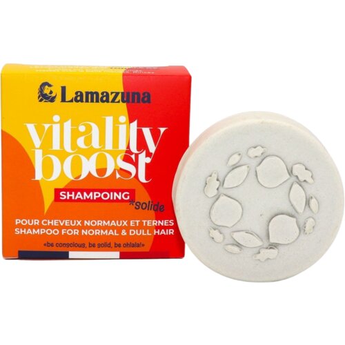 Lamazuna Trdni &amp;scaron;ampon vitality boost - 70 ml Slike