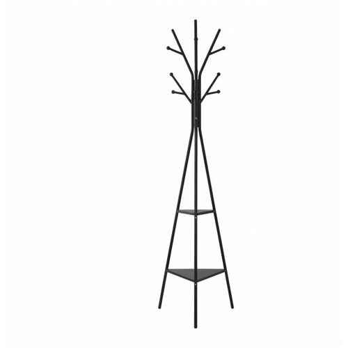  Crni Čiviluk Metalna Konstrukcija 180 cm Slike