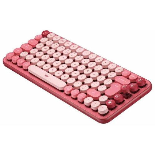 Logitech bežična tastatura pop keys with emoji/ roza Cene