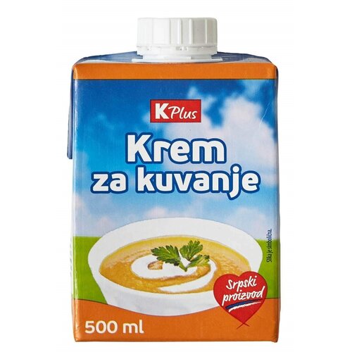 K Plus Krem za kuvanje 500ml Slike