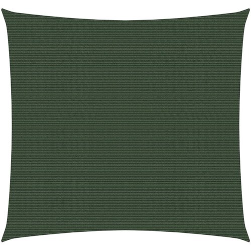vidaXL Senčno jadro 160 g/m² temno zeleno 5x5 m HDPE Cene