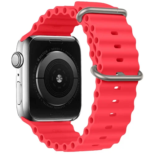 Narukvica ZA APPLE WATCH 42/44/45/49 DIZAJN 1 CRVENA