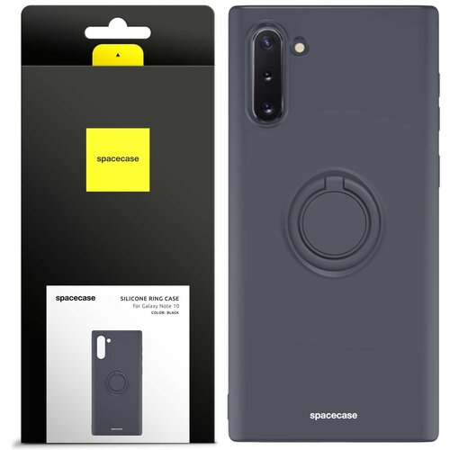 Spacecase SILIKONSKI OVITEK OBROČ ZA TELEFON GALAXY NOTE 10 ČRN, (21962252) Cene