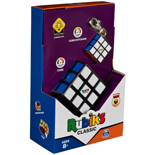Rubiks rubikova kocka 3x3 klasik + obesek 42000