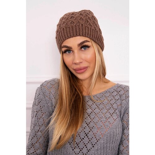 Kesi Cap with fleece Roma K224 mocca Slike