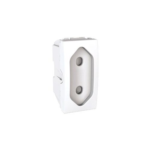 Utičnica 2P 10/16A 250V 1M bijela UNICA Slike