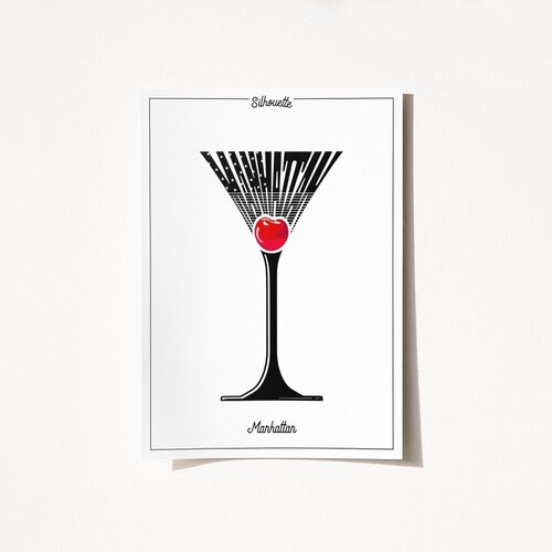 Wallity Poster Manhattan-2057, 50x70 cm Cene