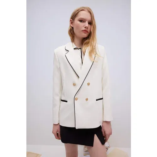 Defacto Oversize Fit Jacket Collar Blazer