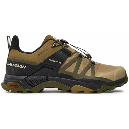 Salomon Trekking čevlji X Ultra 4 Gore-Tex L47452900 Zelena