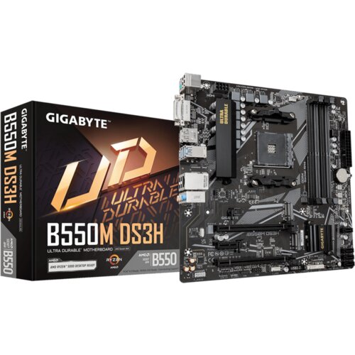 Gigabyte MB B550M DS3H 1.7AMD B550;AM44xDDR4;DVI,HDMI;micro ATX Cijene