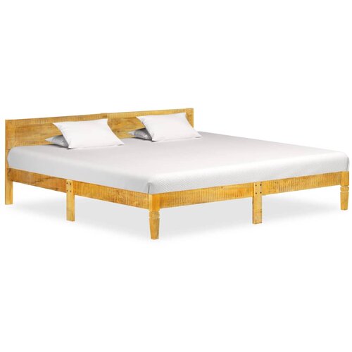  Posteljni okvir iz trdnega mangovega lesa 200 cm Slike