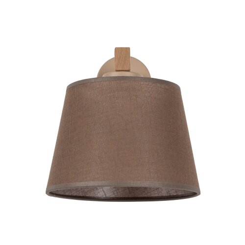  Brilagi - Zidna lampa LATTE SABIA 1xE27/15W/230V borovina/braon Slike