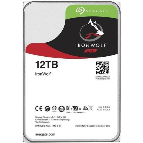 Seagate NAS HDD IronWolf internal hard drive 12 TB 7200 RPM 256 MB 3.5 Serial ATA III Cijene