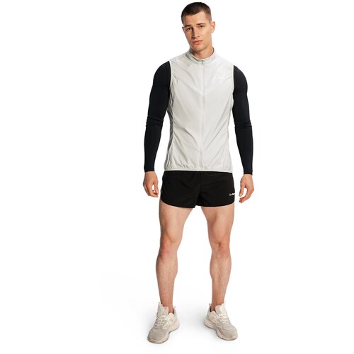 GymBeam Mu&amp;scaron;ki prsluk Pulse X Running Gray Slike