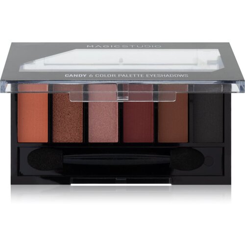 Magic Studio 6 Color Palette Eyeshadows paleta sjenila za oči nijansa 6.3 g Slike