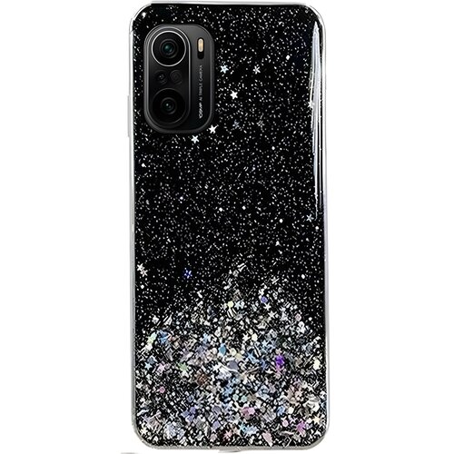 Wozinsky Star Glitter silikonska futrola za Xiaomi Mi 11 - Crna KP8819 Slike
