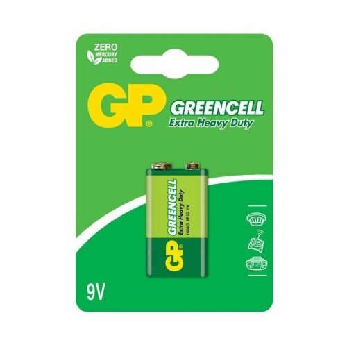 Gp cink kloridna baterija 9V GreenCell Slike