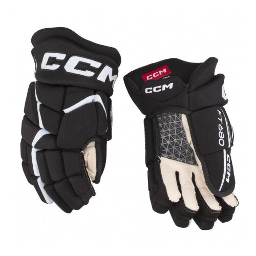 CCM Hokejske rokavice JetSpeed FT680 Junior, črno-bele, velikost: 11, (20782437) Slike