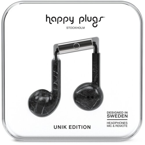 Happy Plugs Earbud Plus slu&scaron;alice, Crno mramorna Cijene