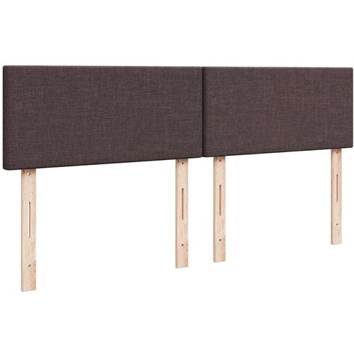 vidaXL Krevet s oprugama i madracem tamnosmeđi 180x200 cm tkanina Cijene