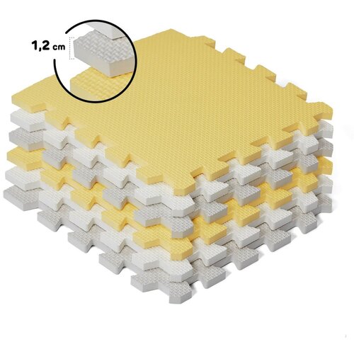 Kinderkraft puzzle LUNO, žute Slike