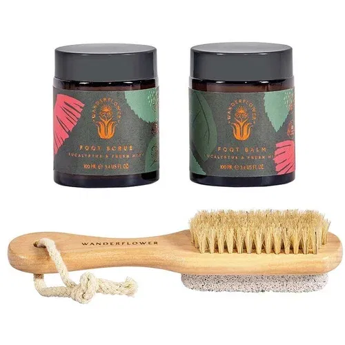 Wanderflower Set za njegu stopala Foot Therapy Set Eucalyptus&Fresh Mint