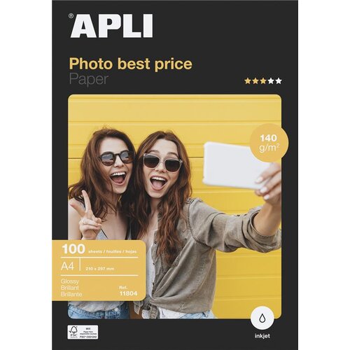 Apli Foto papir A4 Best Price 140g 100 listov, (20366139) Cene