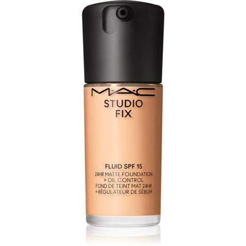 MAC Cosmetics Studio Fix Fluid SPF 15 24HR Matte Foundation + Oil Control matirajući puder SPF 15 nijansa NC18 30 ml Cijene