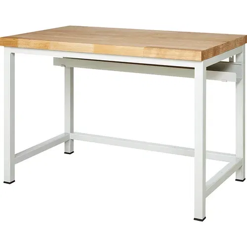 RAU Kabelski profil za delovne mize, nastavljiva izvedba, Š x G x V 1250 - 2000 x 125 x 200 mm