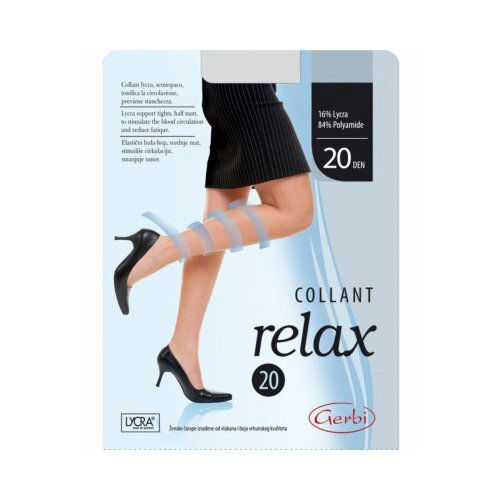 Gerbi hulahop collant relax 20 den crna 4 Slike