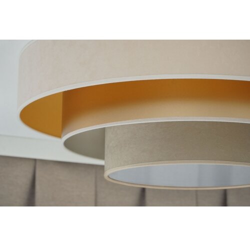  Duolla - LED plafonsko svetlo LUNETA LED/26W/230V &amp;Oslash; 60 cm 4000K krem/zlatna Slike