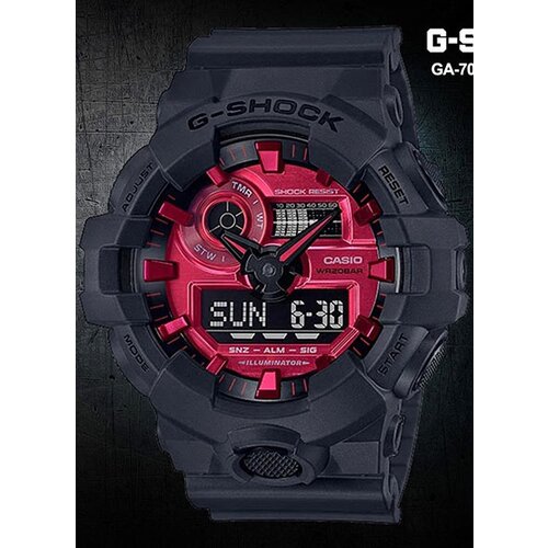 Casio G-SHOCK mu&amp;scaron;ki ručni sat CASIO GA-700AR-1A Slike