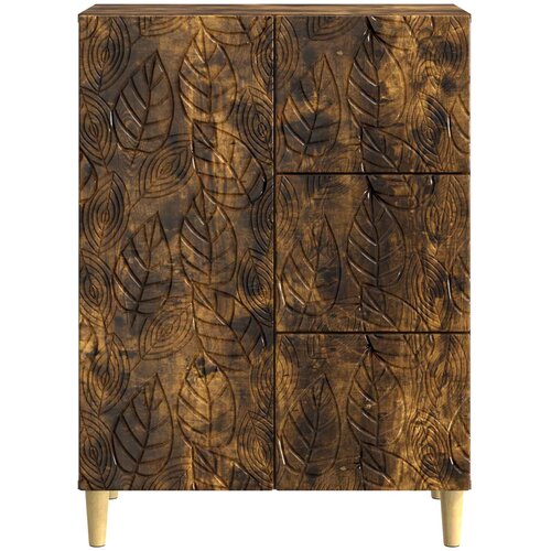  Kreveta Dimljeni hrast 66 x 34,5 x 90 cm Konstruirano drvo Slike