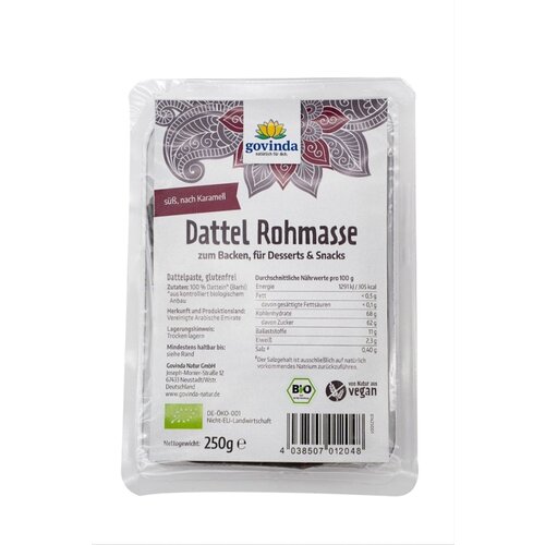 Govinda Bio datljeva masa - 250 g Cene