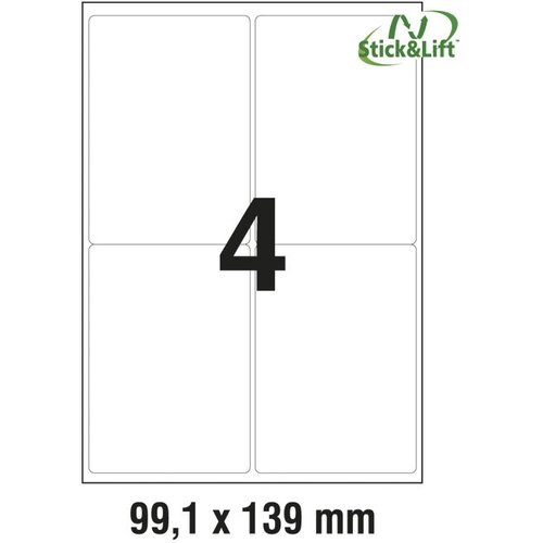  ETIKETE ILK 99,1X139MM ODLJEPLJIVE PK25L ZWECKFORM L4733REV-25 Cene