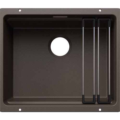 Blanco sudoper ETAGON 500-U SILGRANIT pribor inox nosači, bez InFino pribora - KAVA Cene
