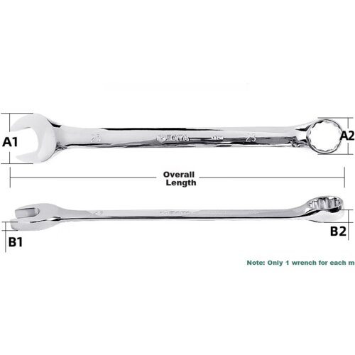  Sata Kombinovani ključ 40214, 19mm Slike
