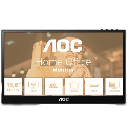 AOC 16T3EA 15,6" IPS FHD 60Hz monitor Cijene