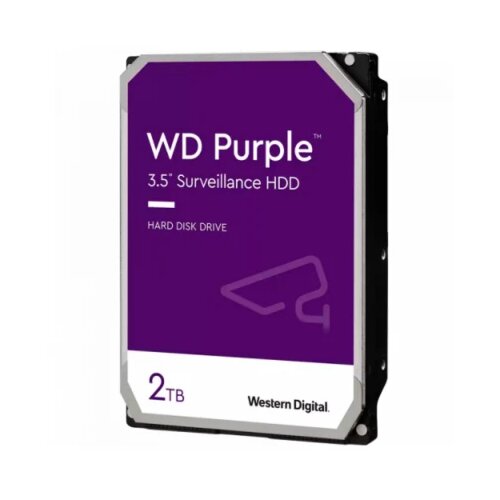 Western Digital HDD AV WD Purple (3.5'', 2TB, 256MB, 5400 RPM, SATA 6 Gb/s) Slike