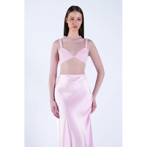 Trend Alacati Stili Ženska bluza Alc-X15126, Roze Slike