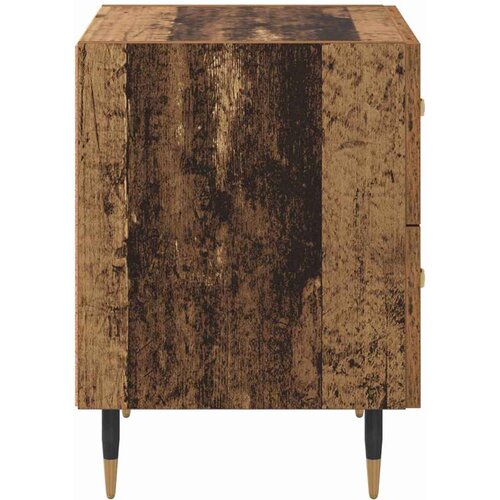  Noćni ormar s ladicama 2 pcs Staro drvo 40 x 35 x 47,5 cm Slike
